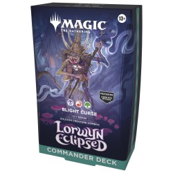 Image du Deck Commander The Gathering Blight Curse de Lorwyn Eclipsed  en anglais