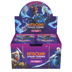 Image de la boite de booster RiftBound  Unleashed
