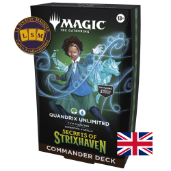 MTG - Deck Commander Quandrix sans Limites - Secrets de Strixhaven -  Anglais