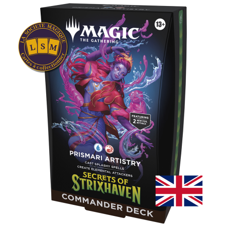 MTG - Prismari Artistry Deck Commander - Secrets of Strixhaven - English