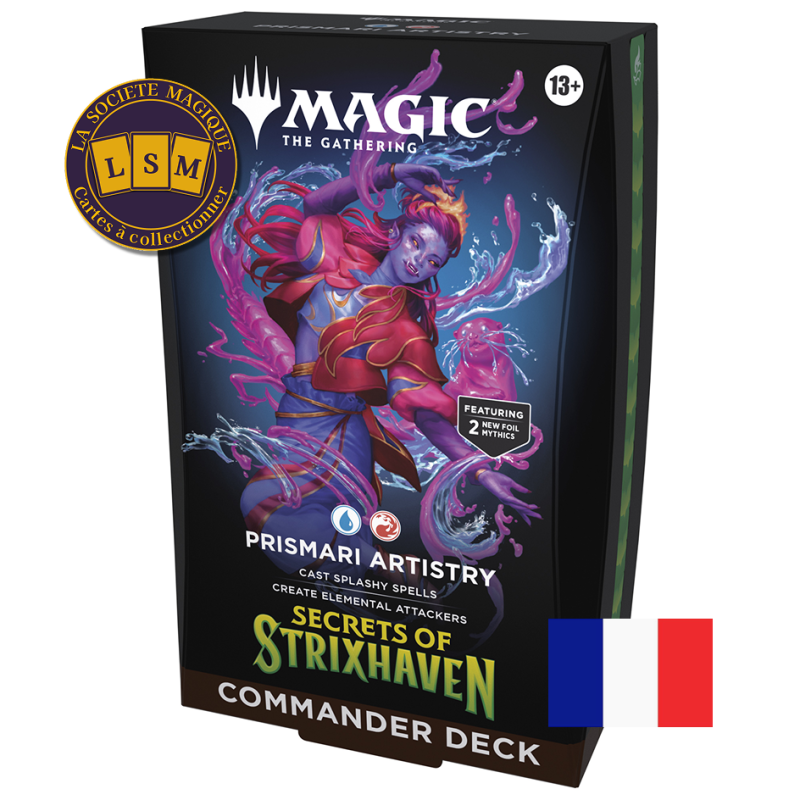 MTG - Deck Commander Talent de Prismari - Secrets de Strixhaven -  Français